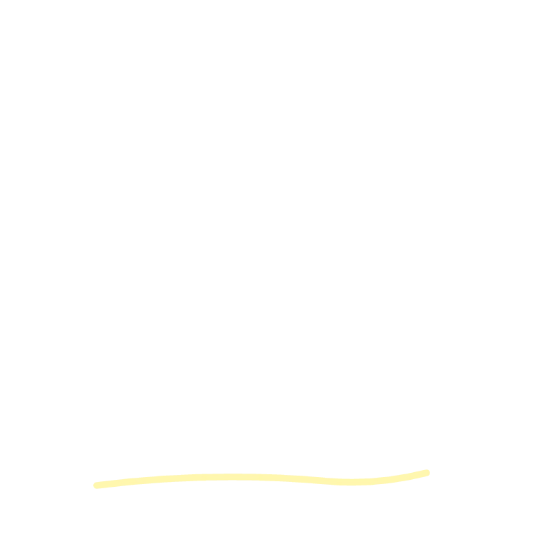 Pen nib and drawn line representing visual identity.